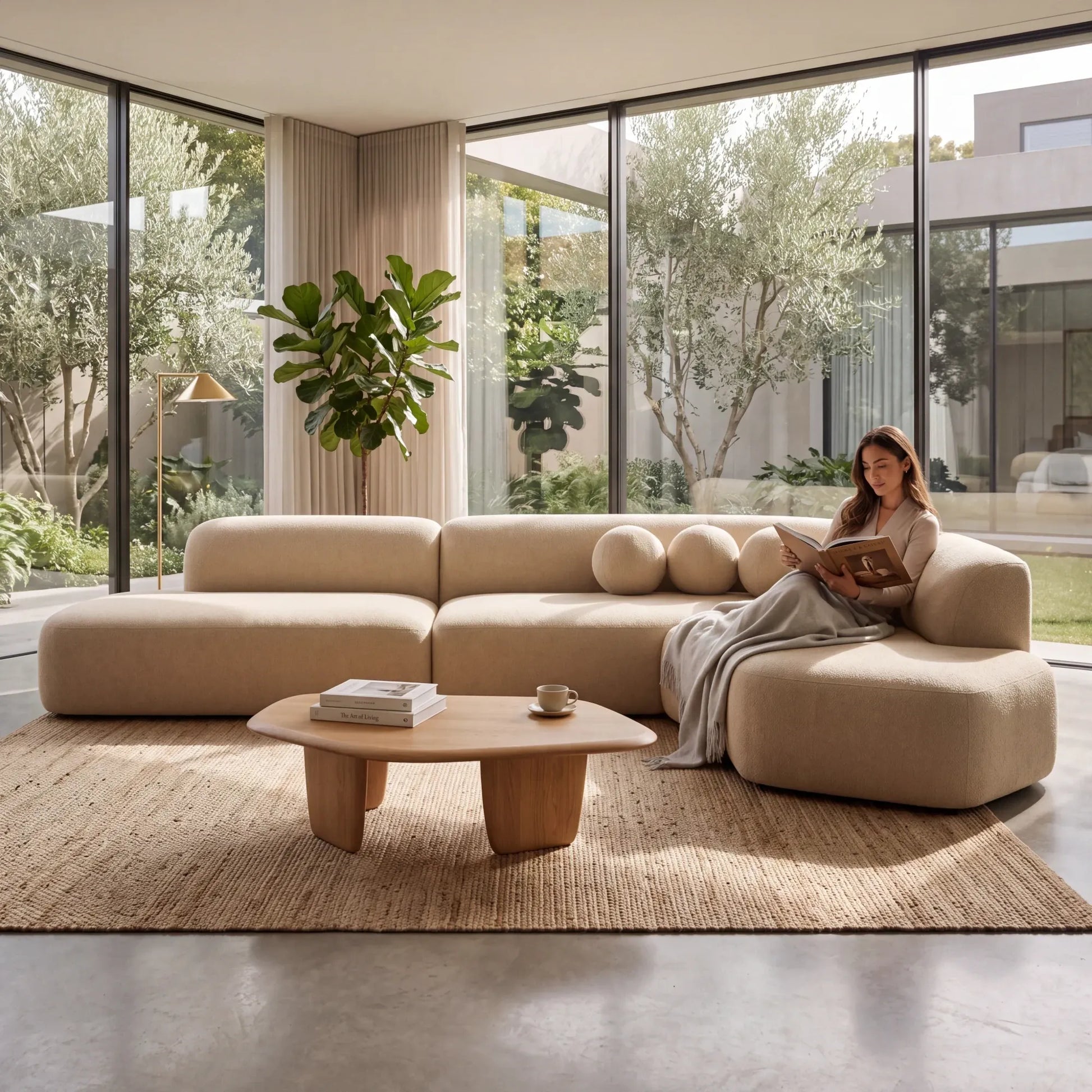 Home Atelier Mimolette Modern Sectional Sofa for Living Room (Copy 6)