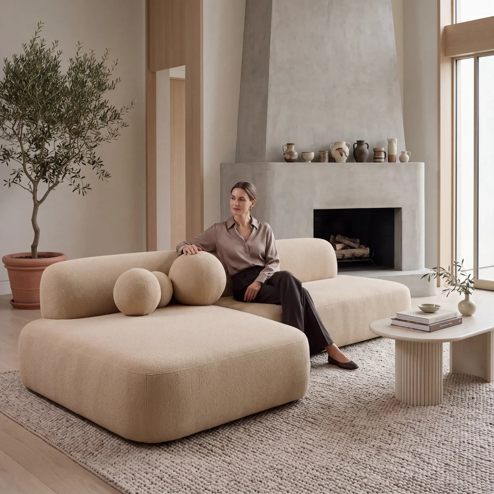 Home Atelier Mimolette Modern Sectional Sofa for Living Room (Copy 6)