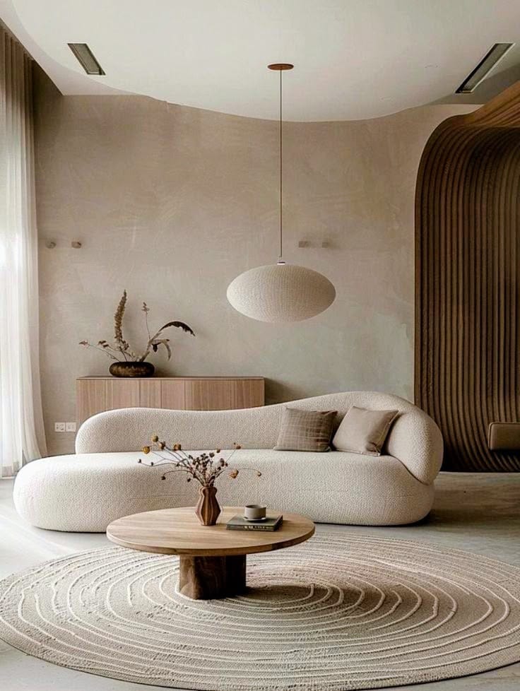 Home Atelier Mink Performance Boucle Curve Sofa