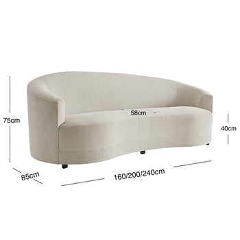 Home Atelier Minova Curve Sofa
