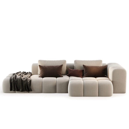 Home Atelier Miranda Boucle Side Chaise Sofa
