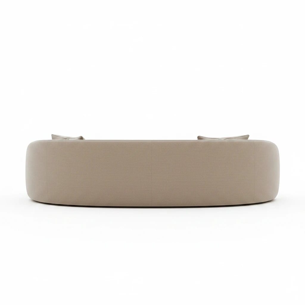 Home Atelier Modern Curved Living Room Sofa