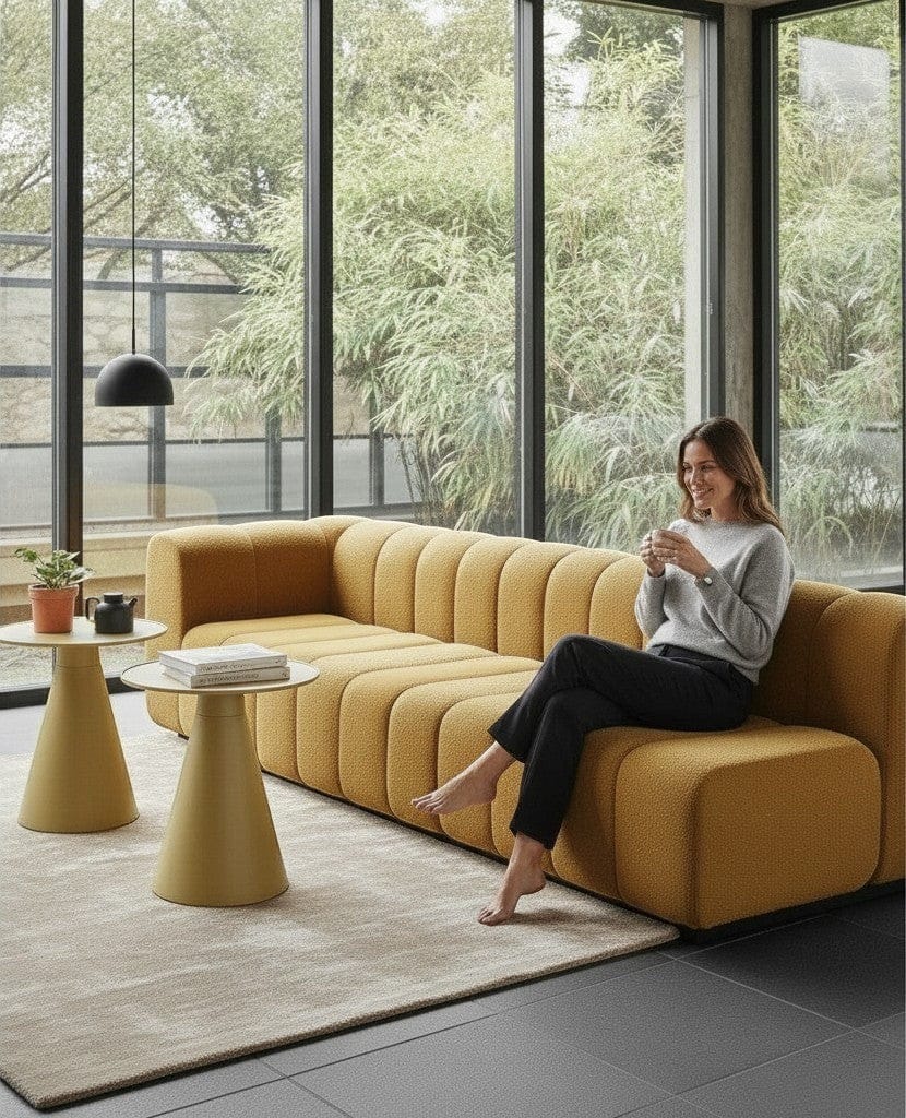 Home Atelier Modern Modular Upholstered Living Room Sofa