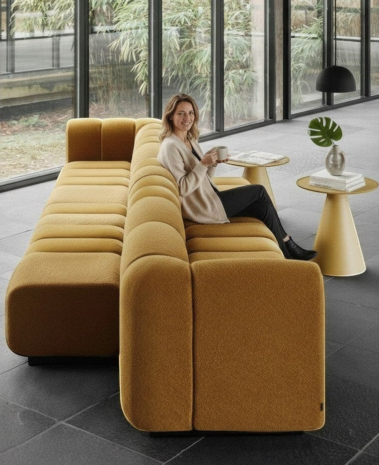 Home Atelier Modern Modular Upholstered Living Room Sofa