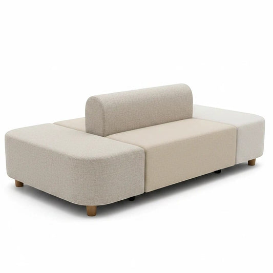 Home Atelier Modern Modular Upholstered Lounge Sofa Bench