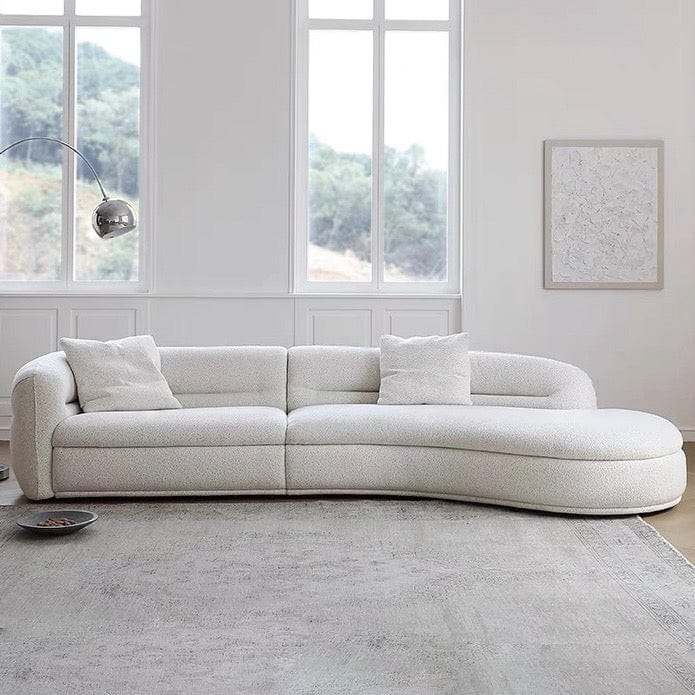 Home Atelier Mollie Performance Boucle Curve Sofa