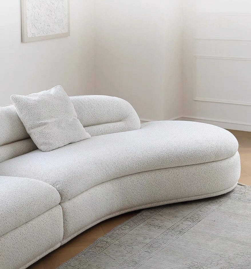 Home Atelier Mollie Performance Boucle Curve Sofa