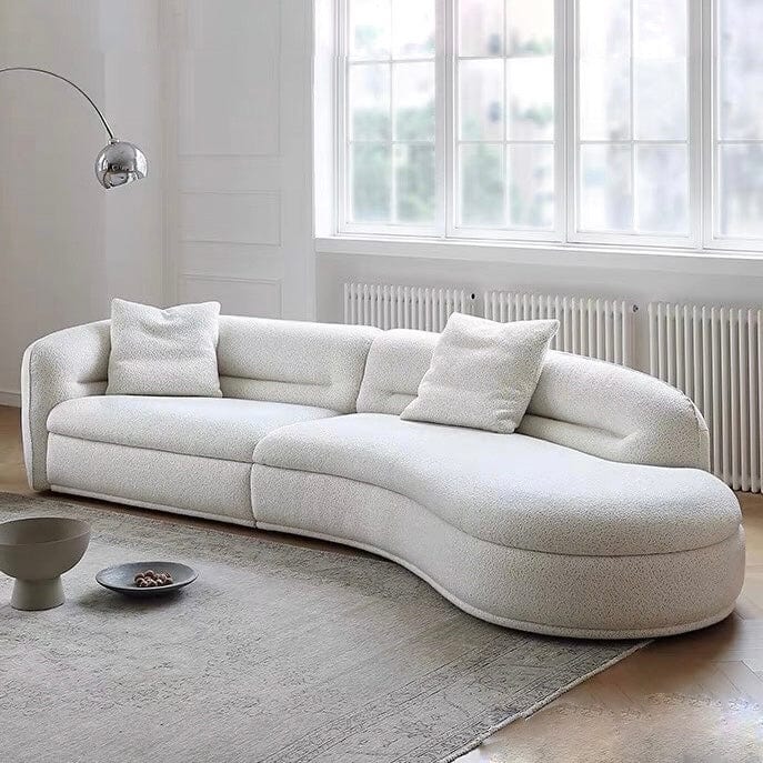 Home Atelier Mollie Performance Boucle Curve Sofa