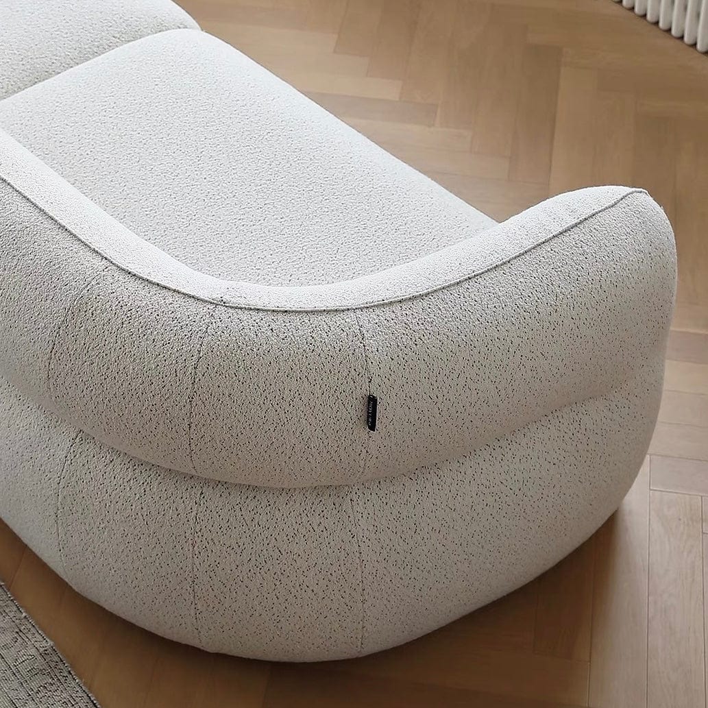 Home Atelier Mollie Performance Boucle Curve Sofa