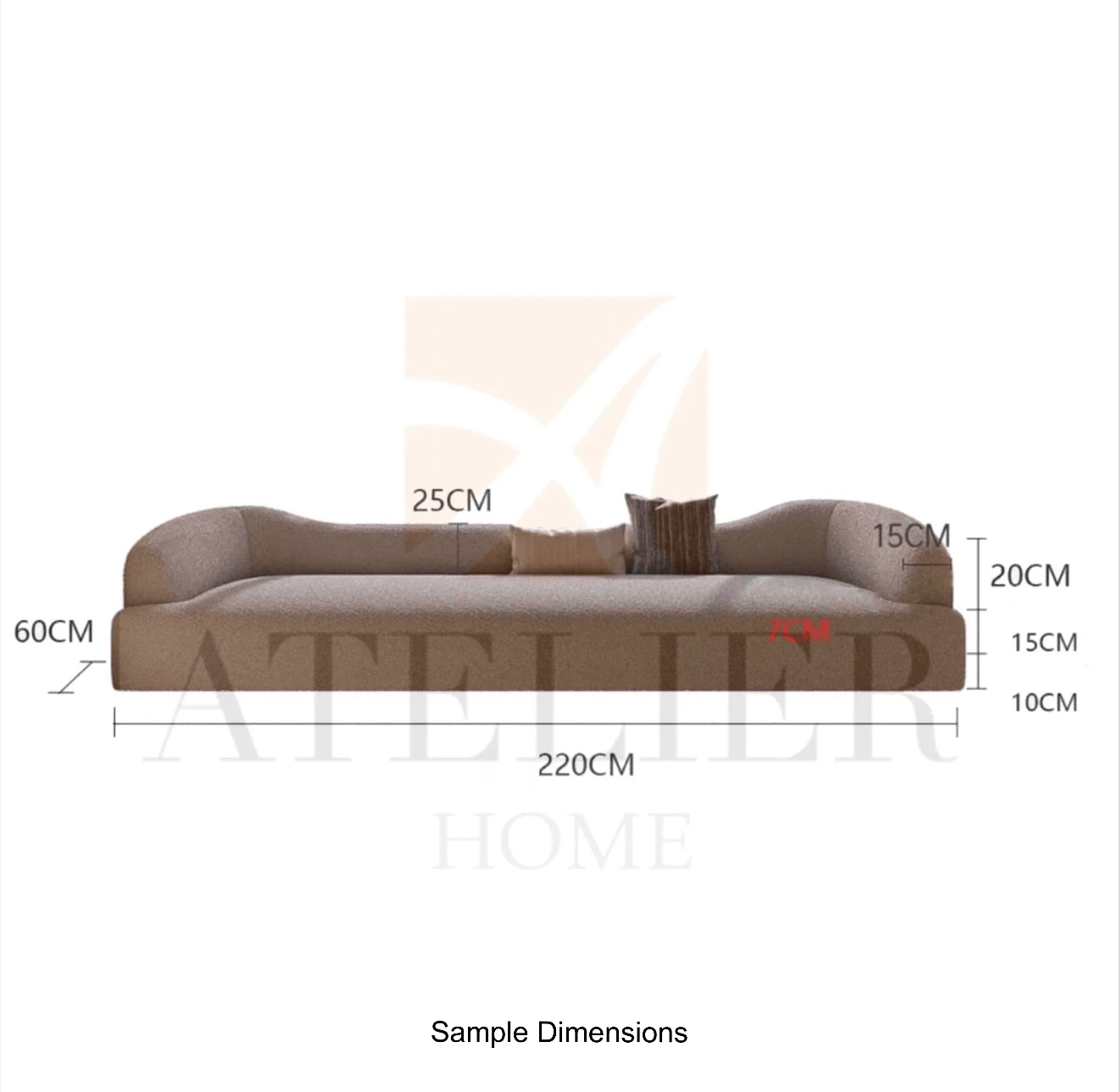 Home Atelier Morelles Customise Bay Window Curve Sofa