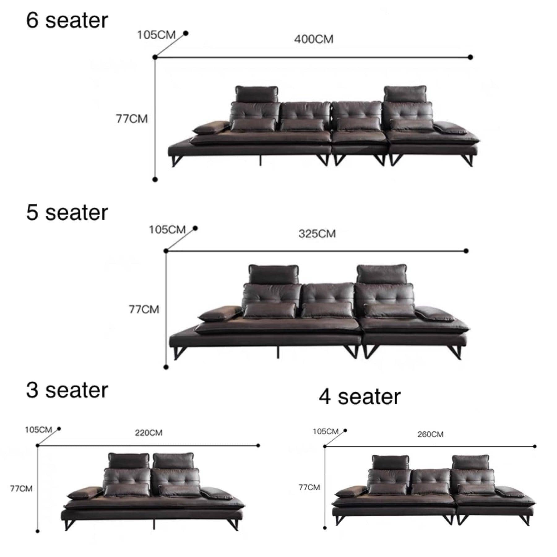 Home Atelier Moretti Slider Sofa