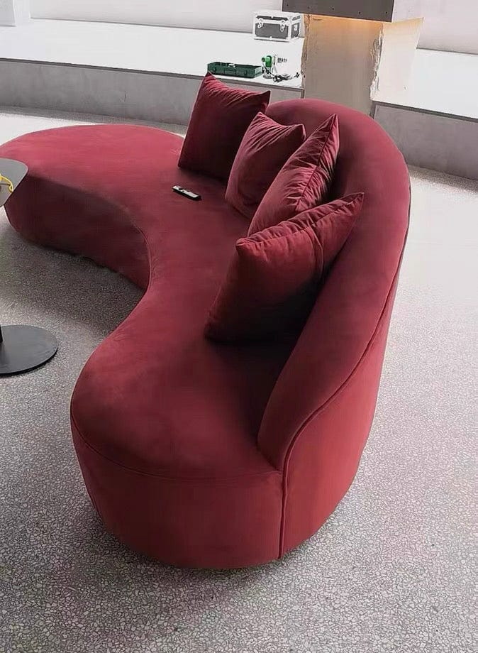 Home Atelier Morgan Scratch Resistant Curve Sofa