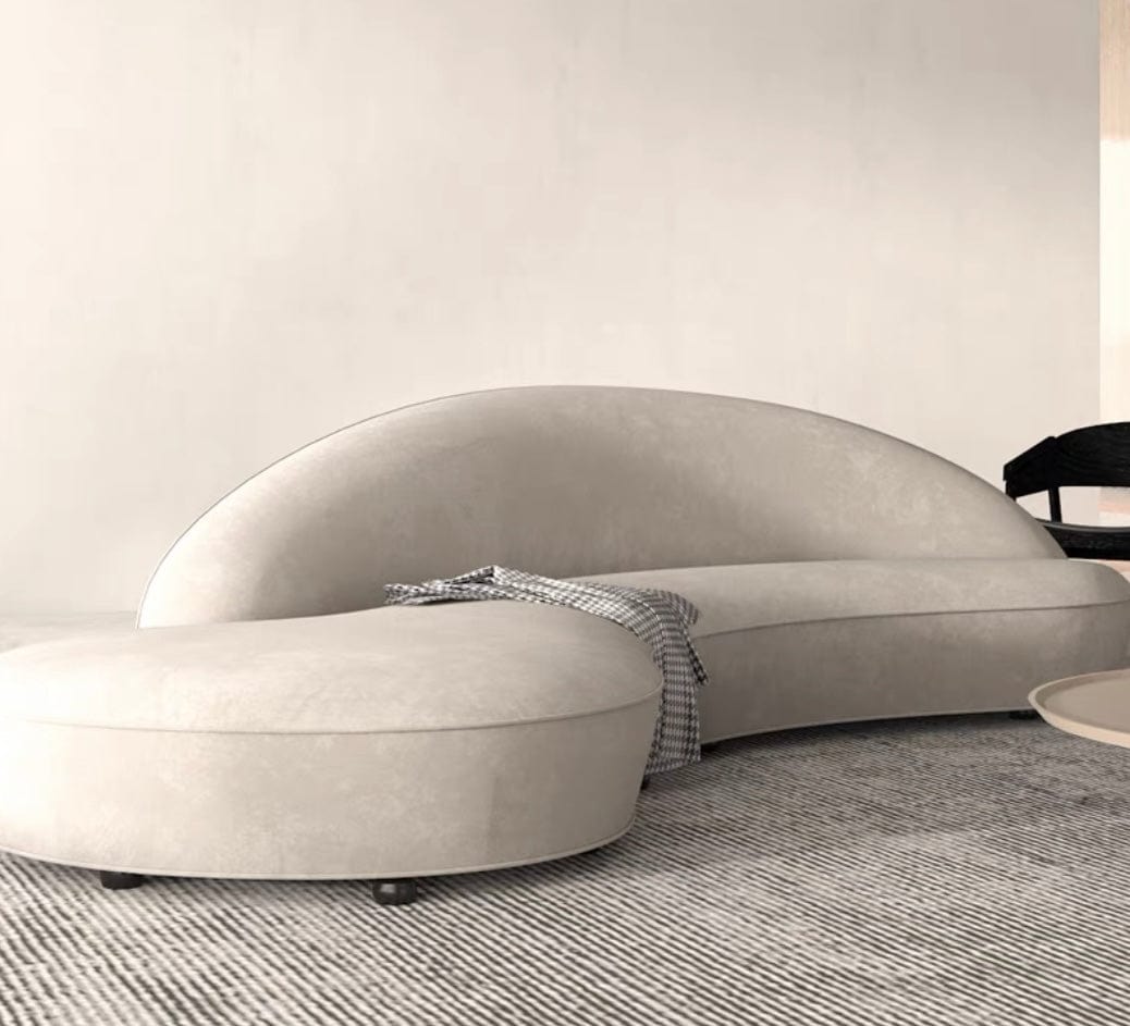 Home Atelier Morgan Scratch Resistant Curve Sofa