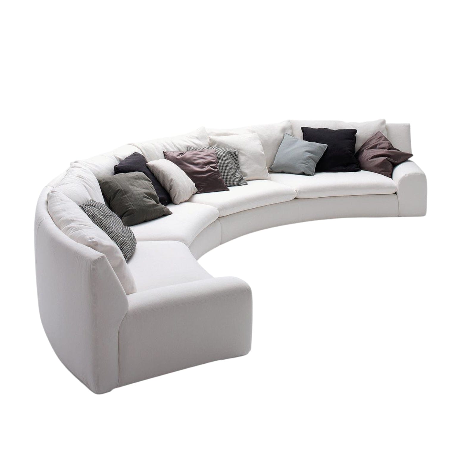 Home Atelier Naomi Sectional Curve Sofa