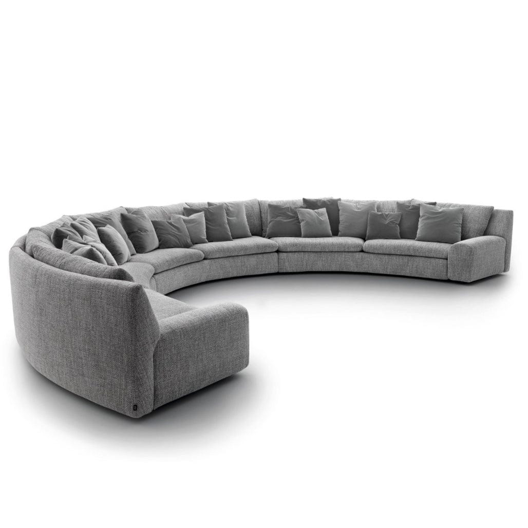 Home Atelier Naomi Sectional Curve Sofa