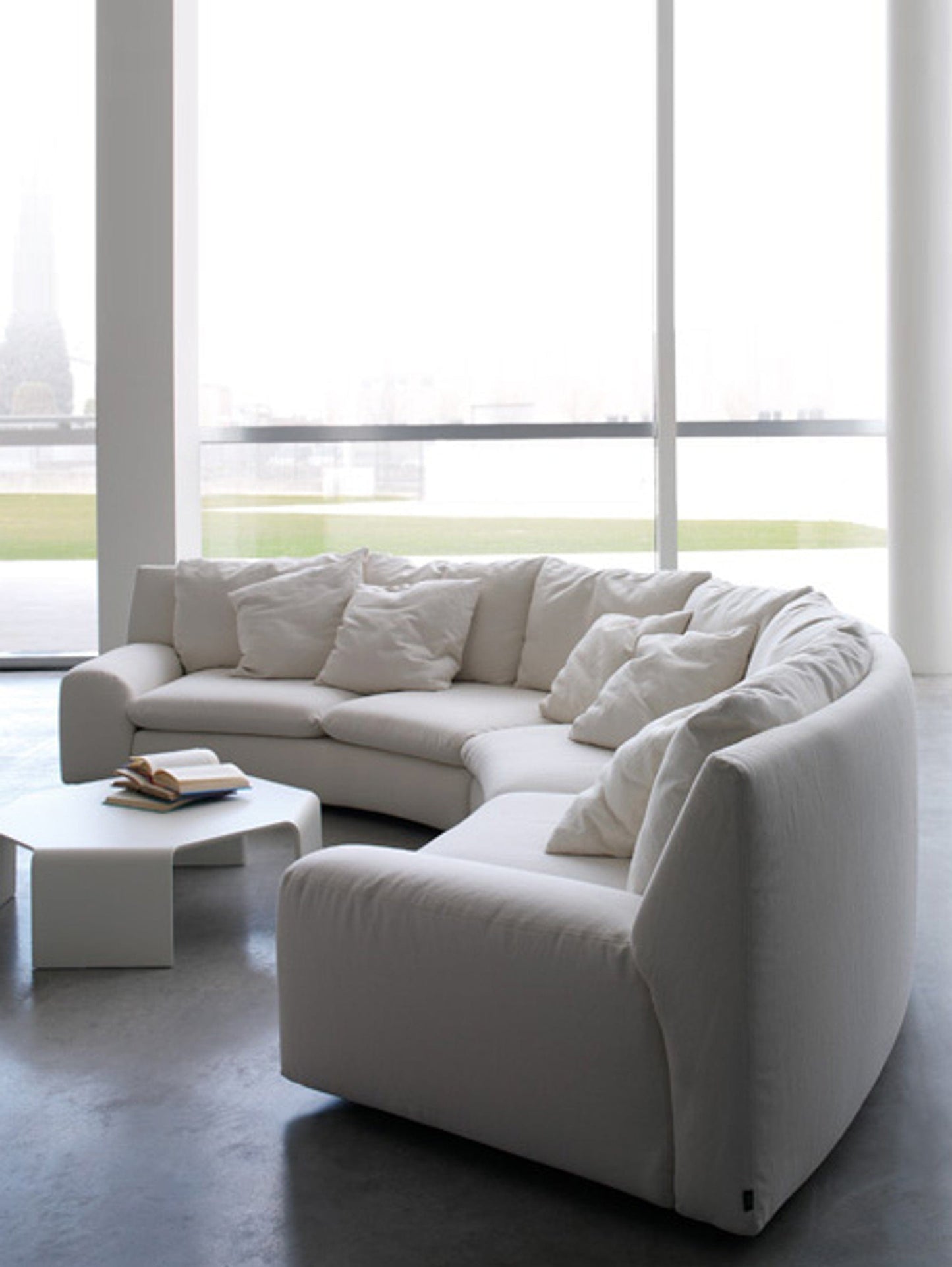 Home Atelier Naomi Sectional Curve Sofa