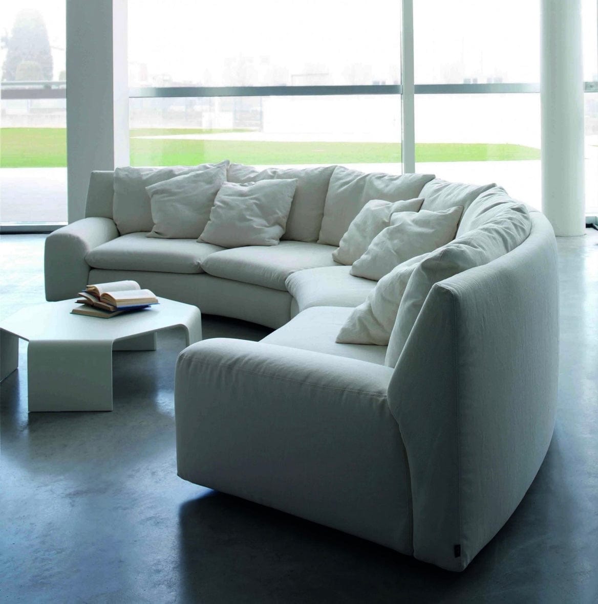 Home Atelier Naomi Sectional Curve Sofa