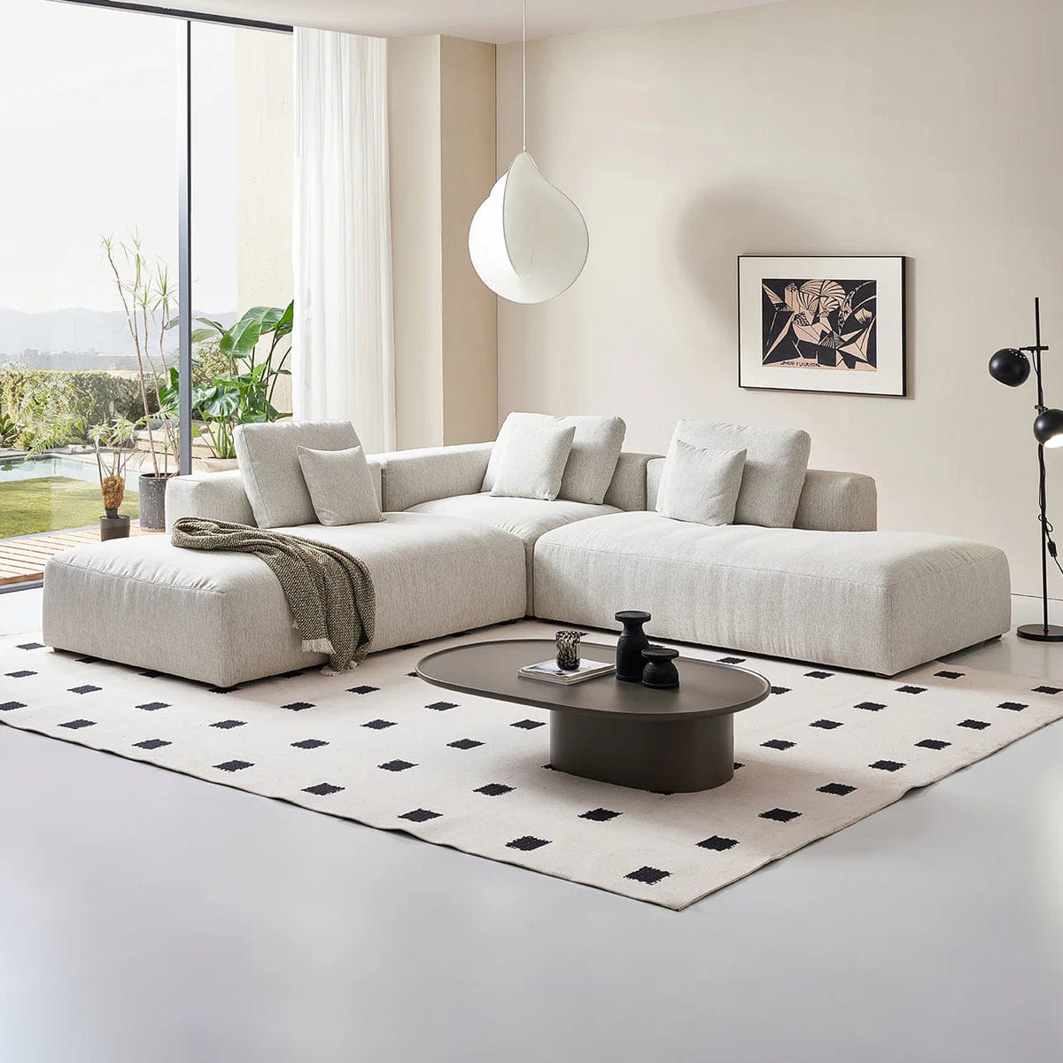 Home Atelier Nathan Designer Sectional Sofa