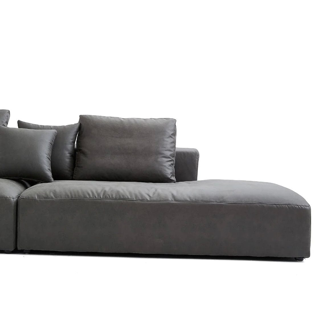 Home Atelier Nathan Sectional Open Chaise Sofa