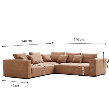 Home Atelier Nathan Sectional Sofa