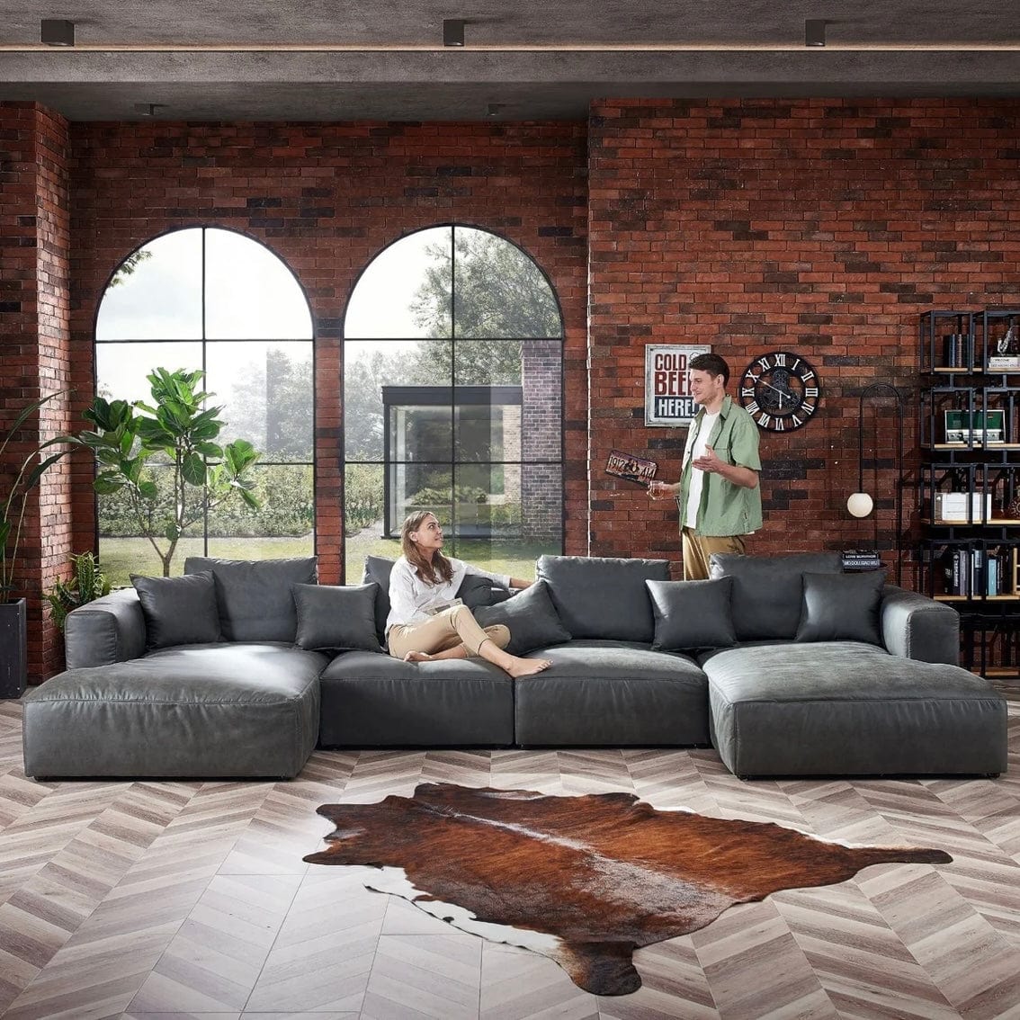 Home Atelier Nathan Sectional Sofa