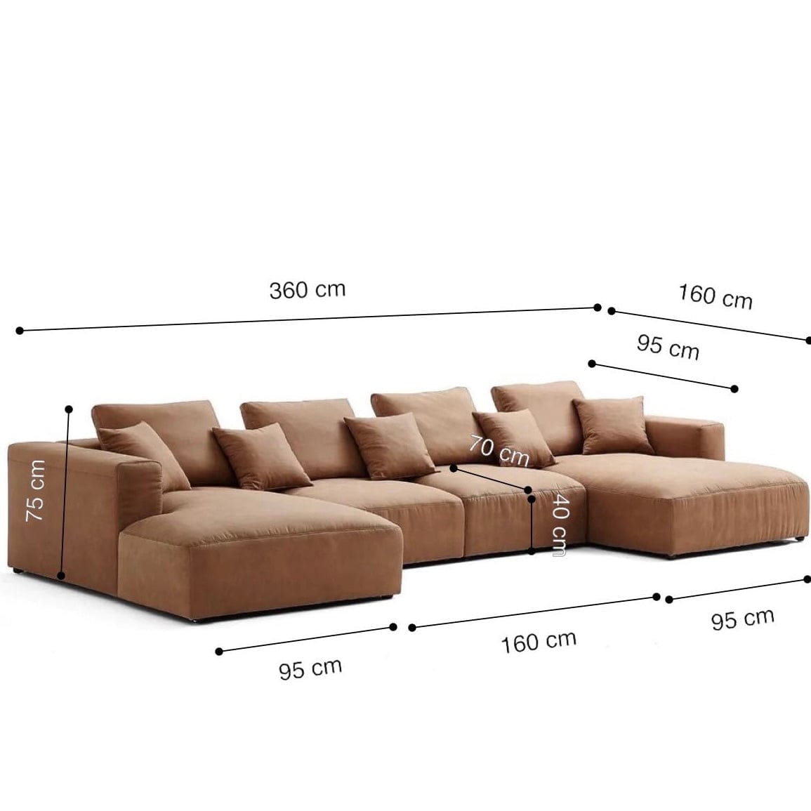 Home Atelier Nathan Sectional Sofa