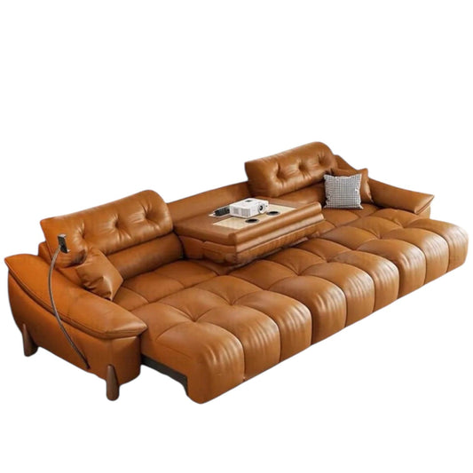 Home Atelier Nelson Leather Electric Recliner Sofa
