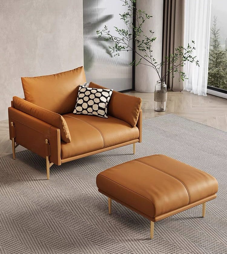 Home Atelier Newton Genuine Leather Sofa