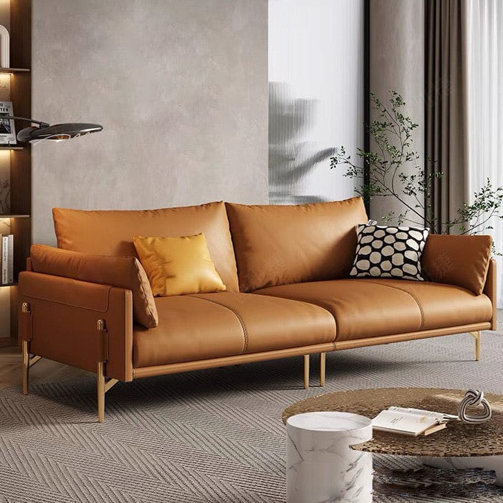 Home Atelier Newton Genuine Leather Sofa