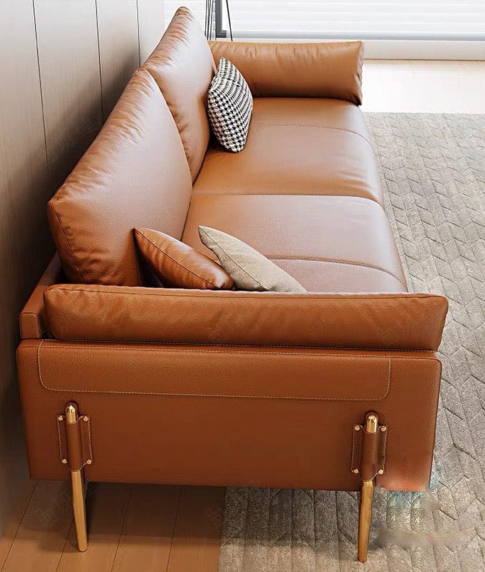 Home Atelier Newton Genuine Leather Sofa