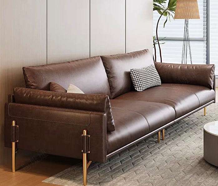 Home Atelier Newton Genuine Leather Sofa