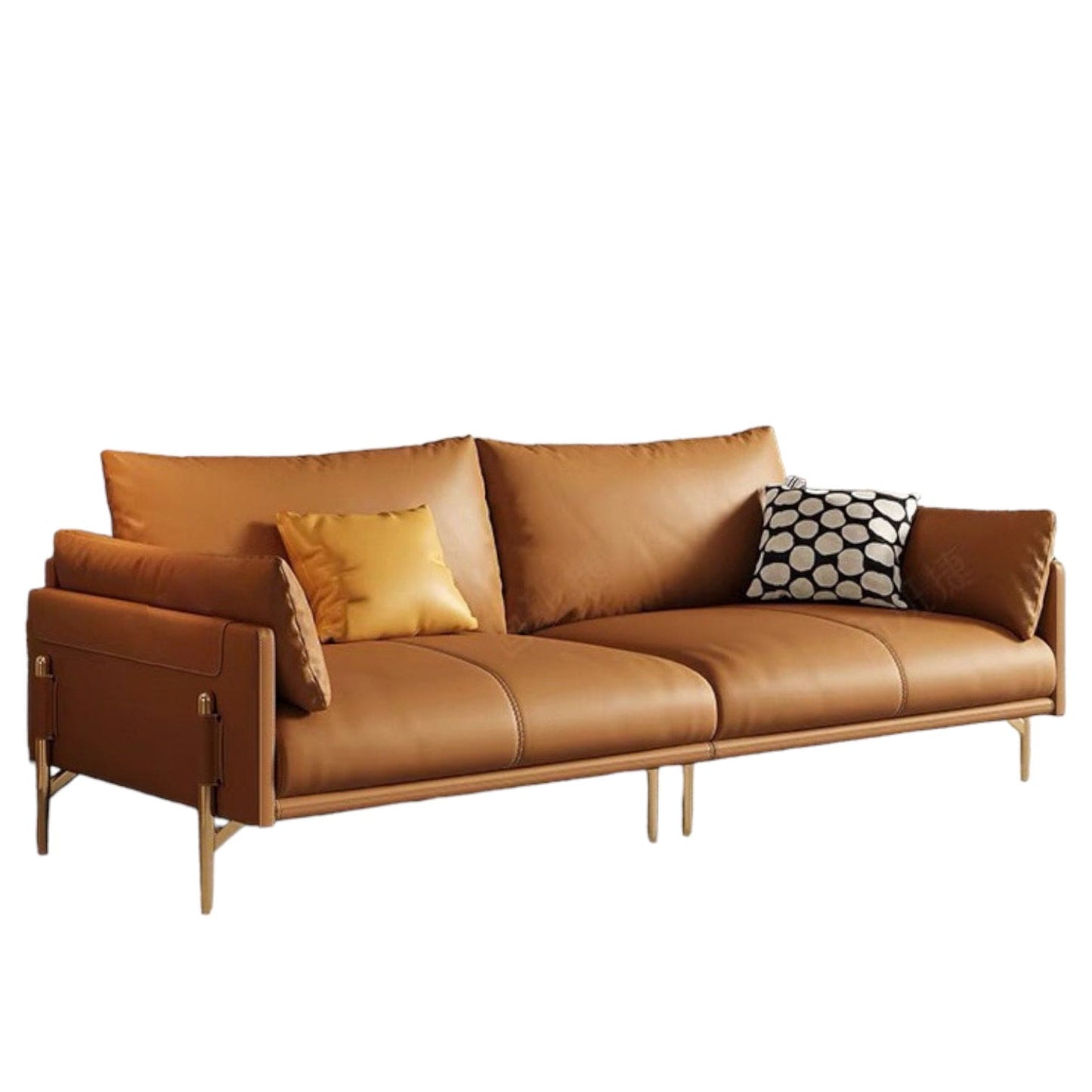 Home Atelier Newton Genuine Leather Sofa