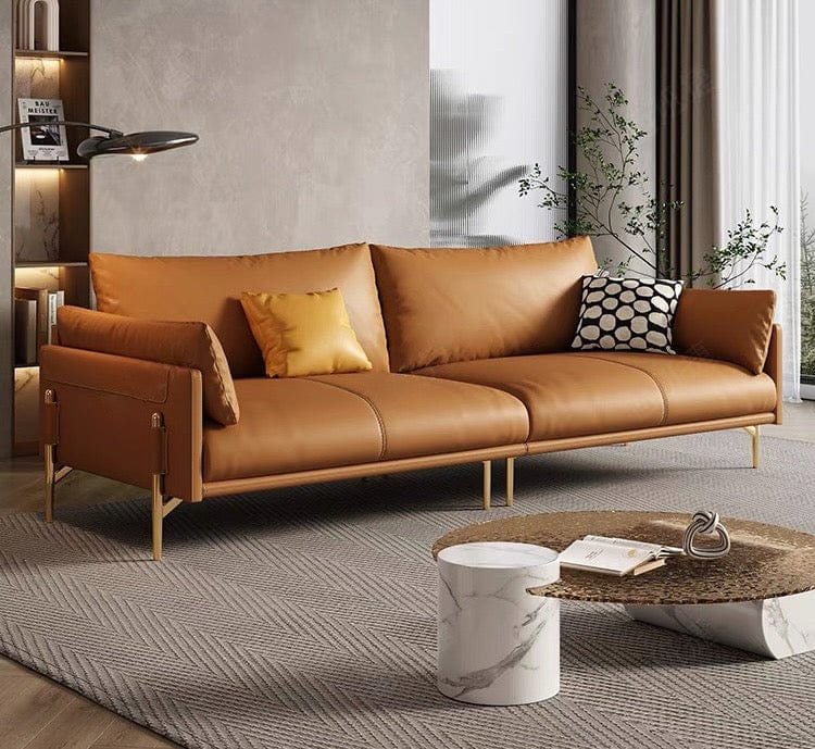 Home Atelier Newton Genuine Leather Sofa