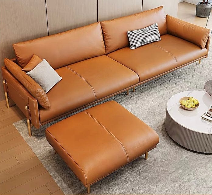 Home Atelier Newton Genuine Leather Sofa