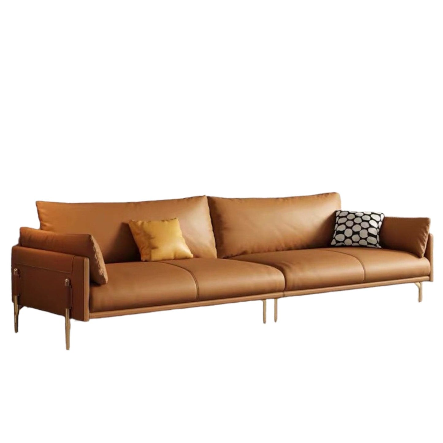 Home Atelier Newton Genuine Leather Sofa