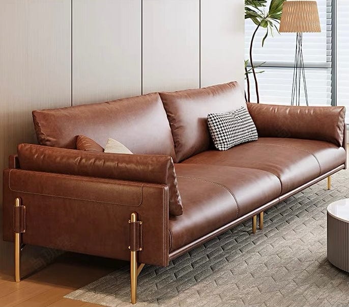 Home Atelier Newton Genuine Leather Sofa