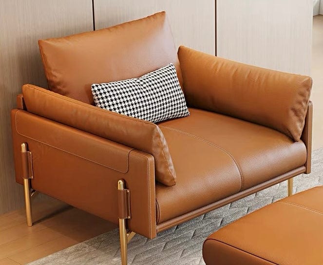 Home Atelier Newton Genuine Leather Sofa