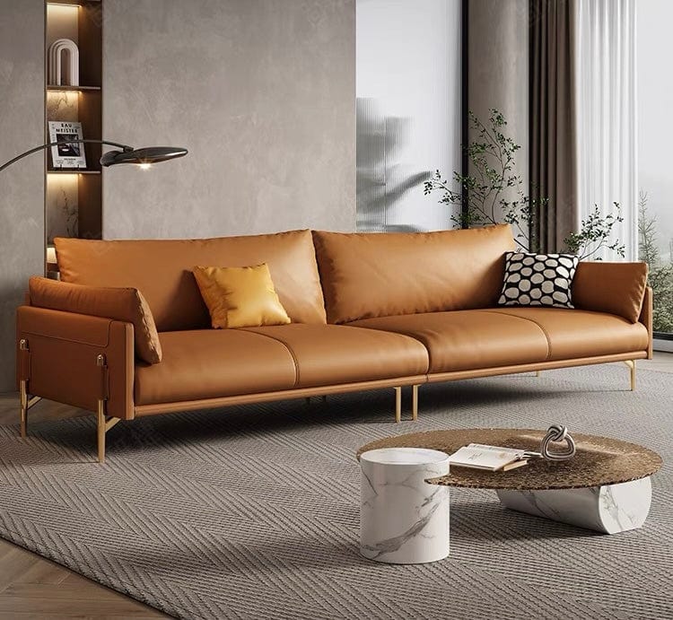 Home Atelier Newton Genuine Leather Sofa