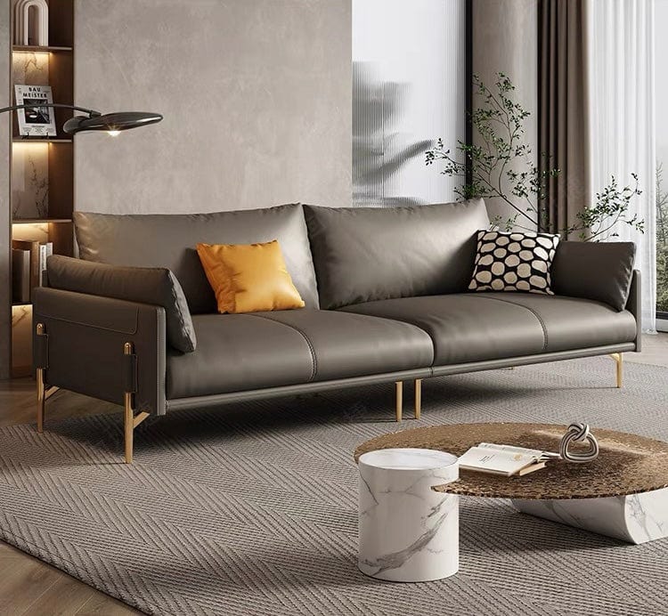 Home Atelier Newton Genuine Leather Sofa