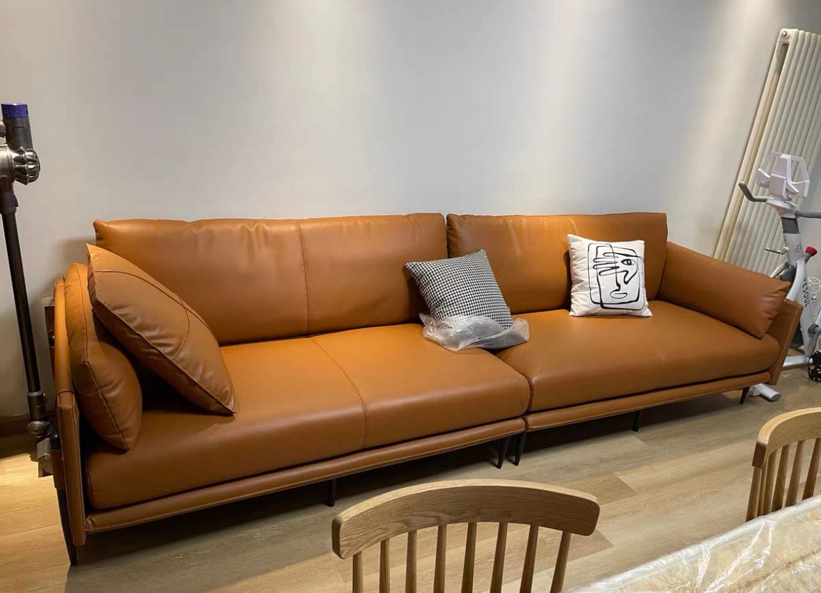 Home Atelier Newton Genuine Leather Sofa