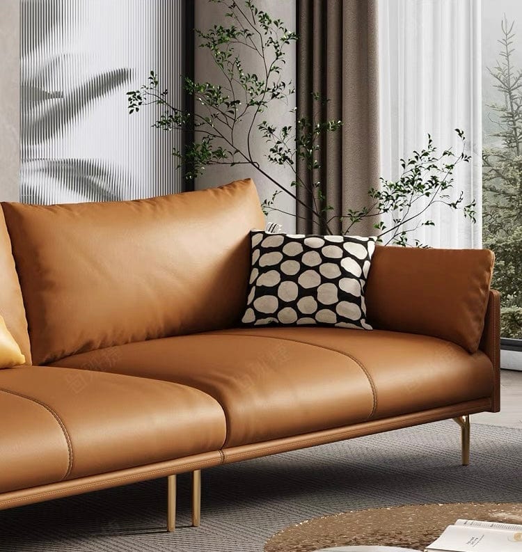 Home Atelier Newton Genuine Leather Sofa