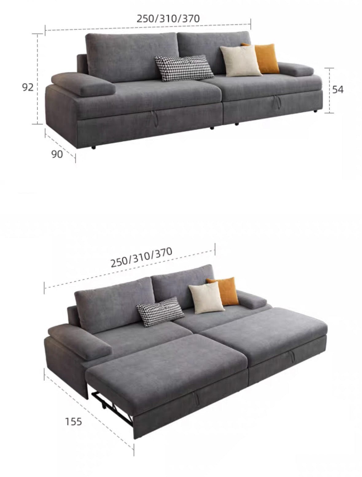 Home Atelier Nick Scratch Resistant Sofa Bed