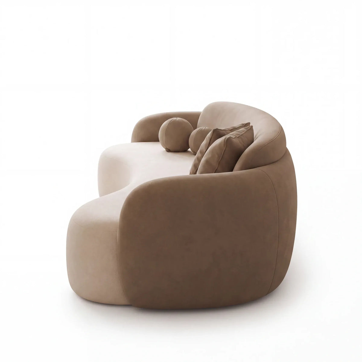 Home Atelier Nicola Scratch Resistant Curve Sofa