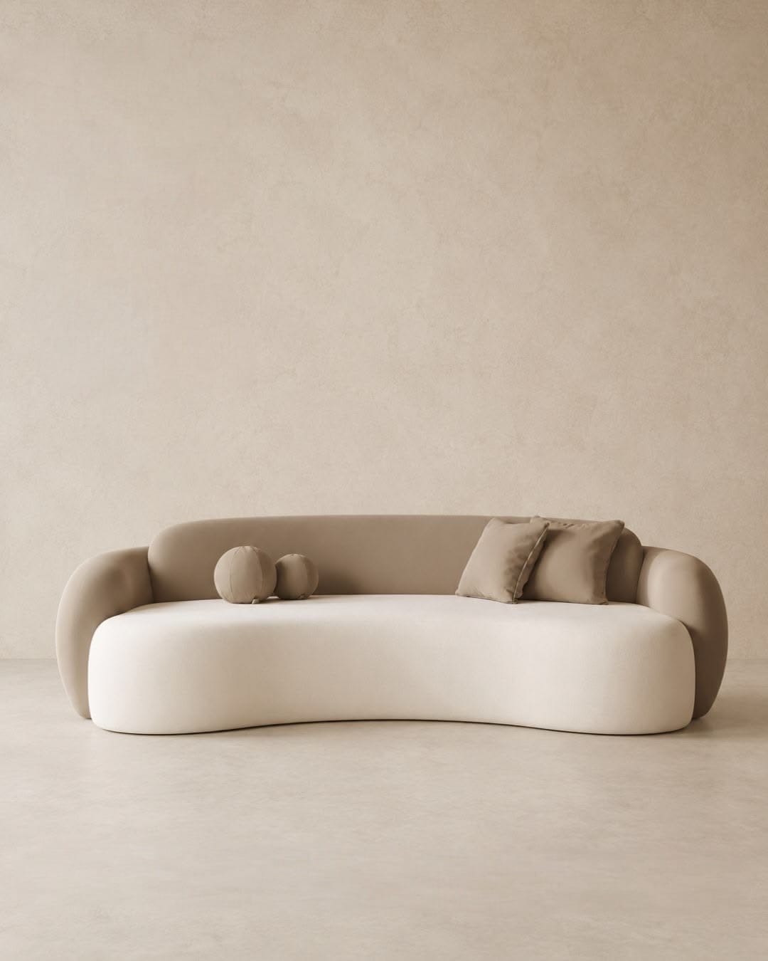 Home Atelier Nicola Scratch Resistant Curve Sofa