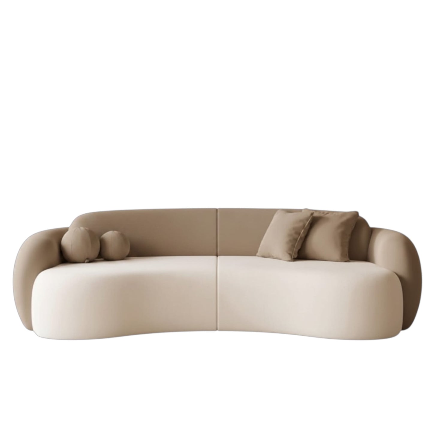 Home Atelier Nicola Scratch Resistant Curve Sofa