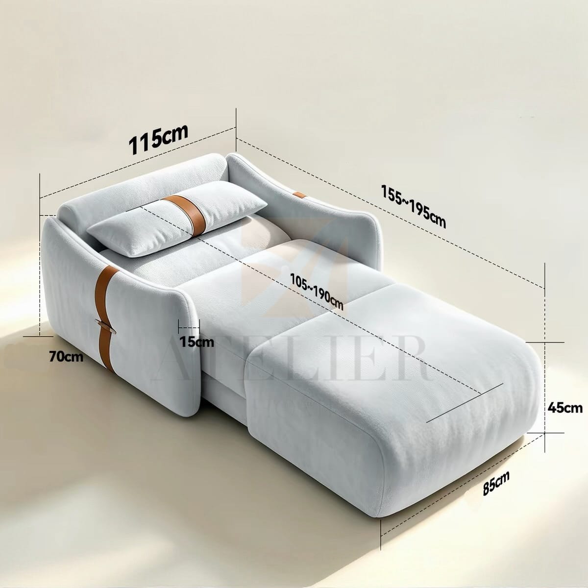 Home Atelier Nicole Electric Sofa Bed
