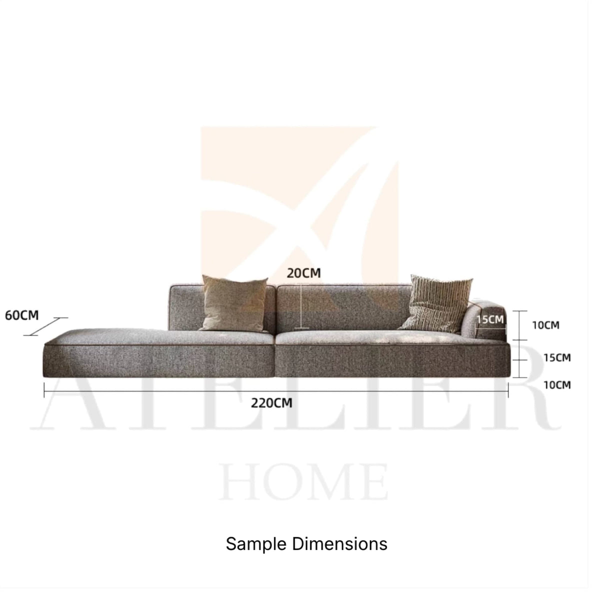 Home Atelier Nigel Bay Window Sofa