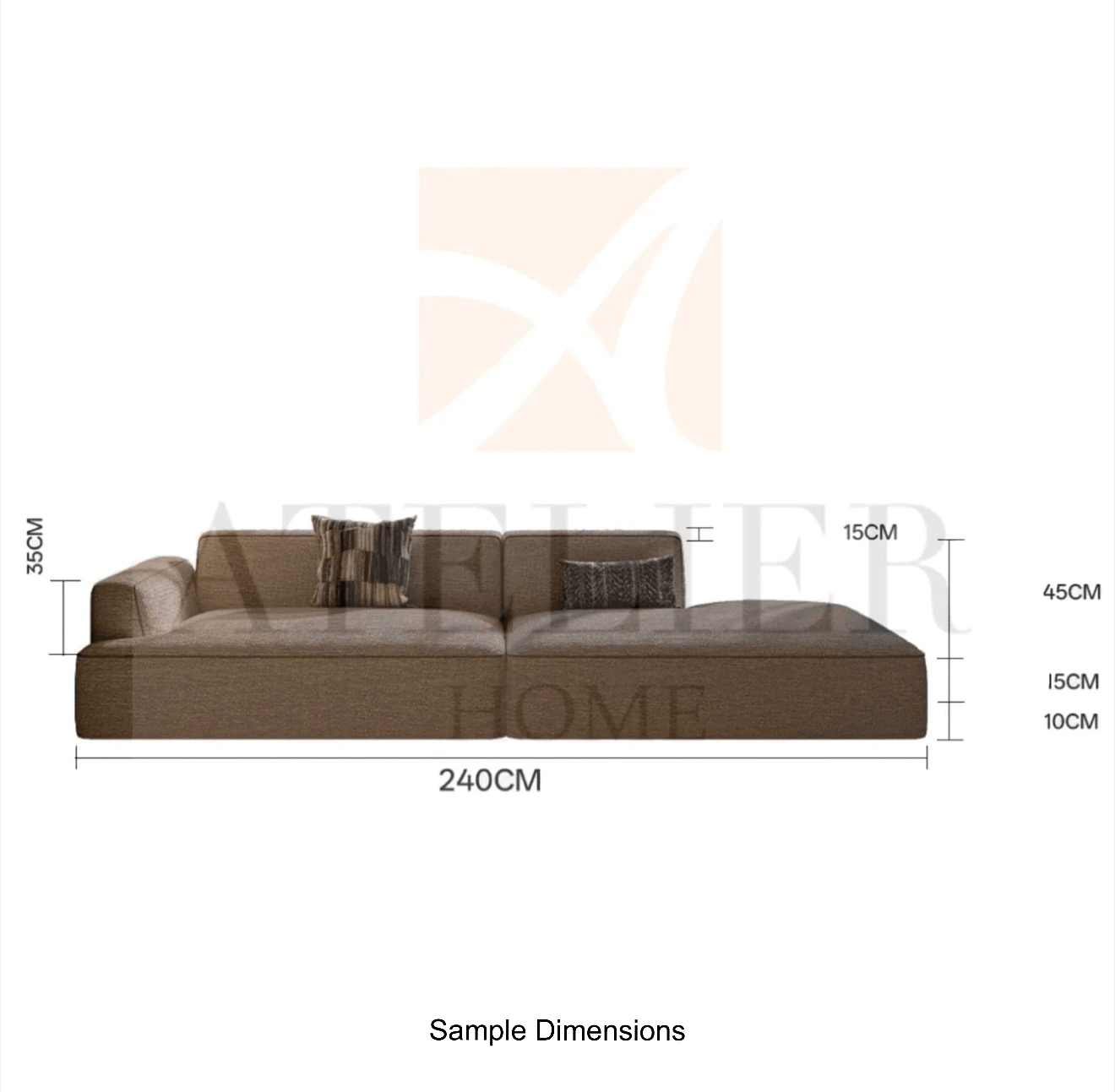 Home Atelier Nigel Customise Bay Window Sofa