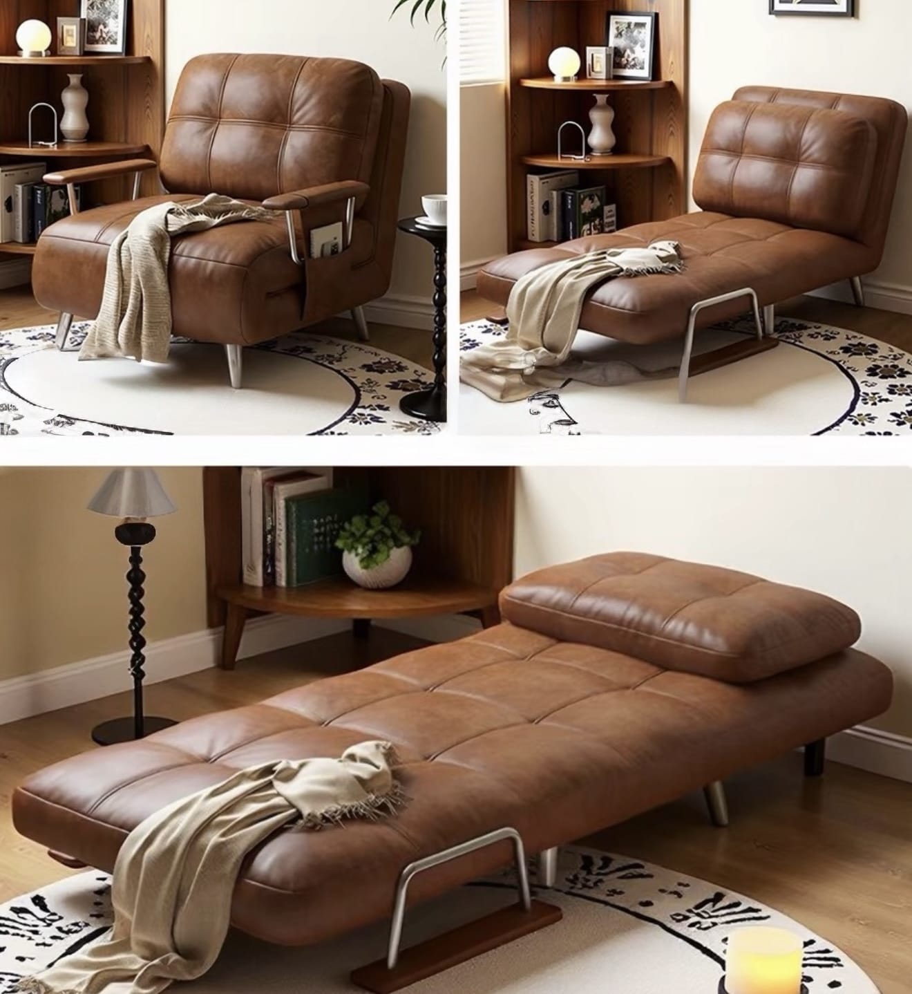 Home Atelier Noa Pull-out Boucle Sofa Bed (Copy 6)