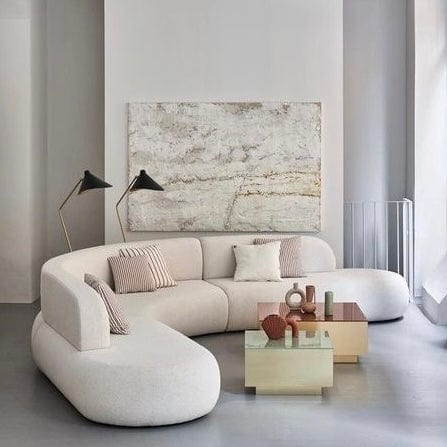 Home Atelier Noah Sectional Curve Sofa